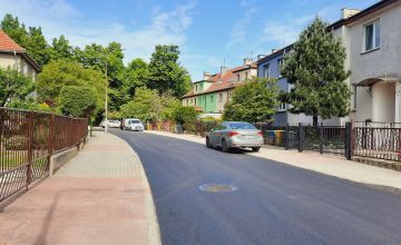 Nowa nawierzchnia jezdni w ulicy Bocznej